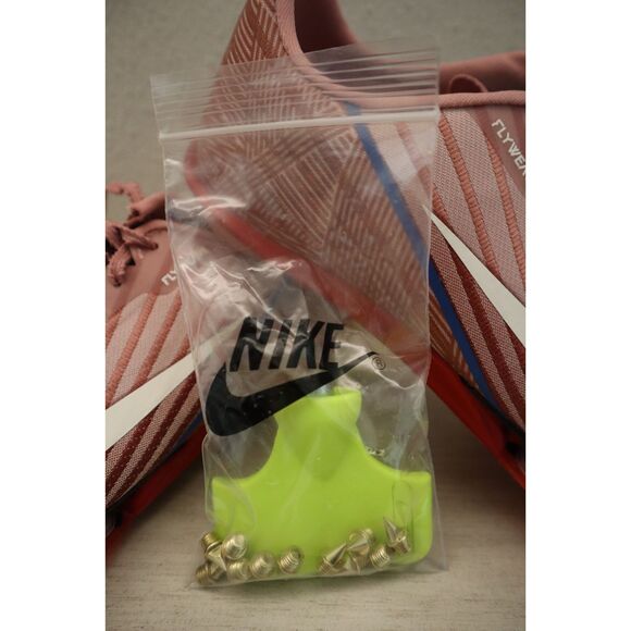 Nike HQ2058-600 Men's Sz 8 Women's Sz 9.5 Red Maxfly 2 Track Spikes Cleats - Picture 3 of 13